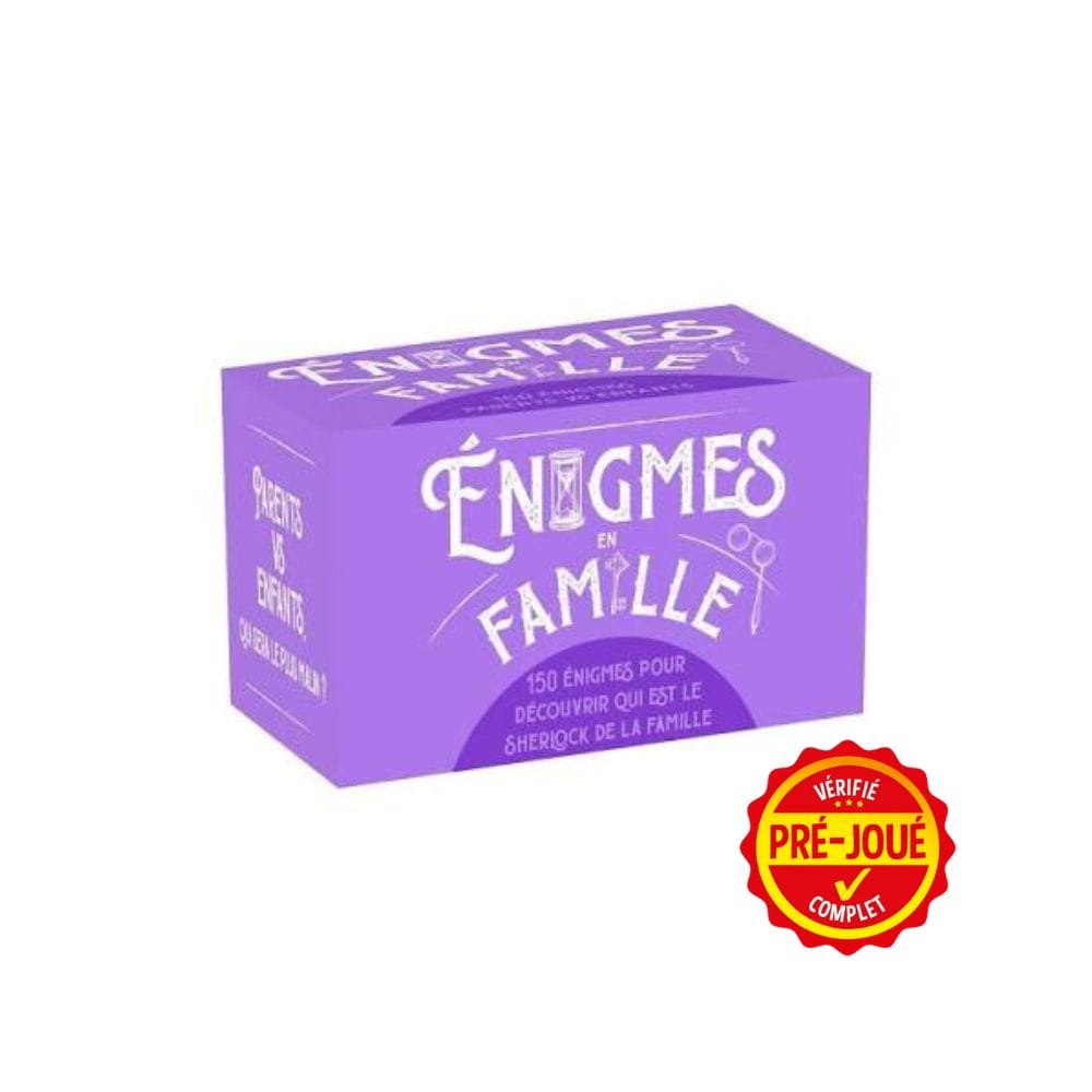 Énigmes en famille (pré-joué) (FR) BAZAR - Bazar - Famille