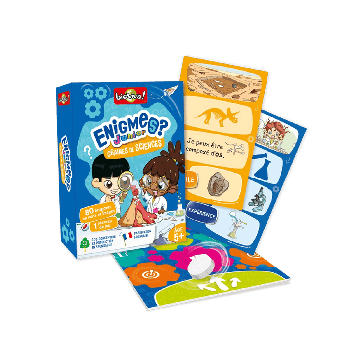 Énigmes Junior / Graines de sciences (FR) JEUX - Enfants - Enfants 5 ans +