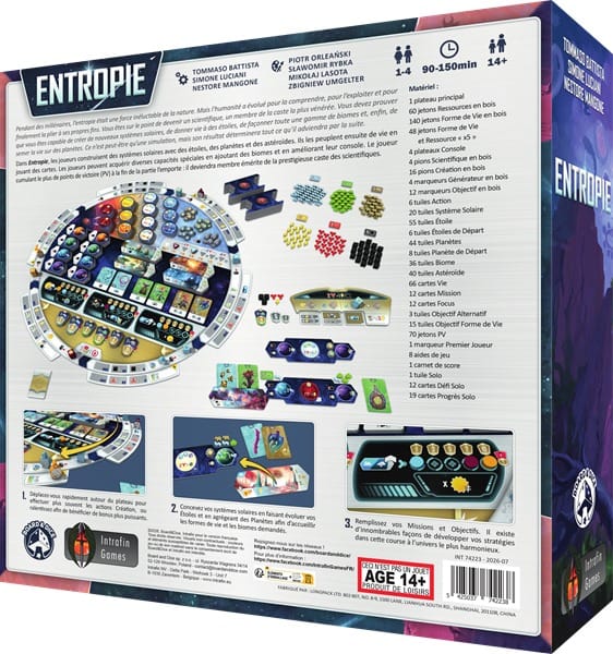 Entropie (FR) JEUX - Stratégie - Stratégie avancé