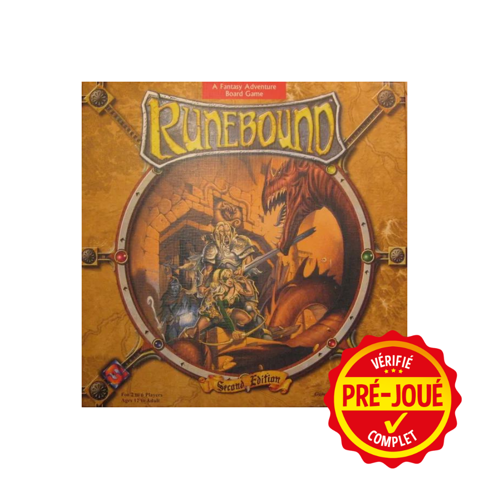 Runebound 2nd edition (pré-joué) (EN)