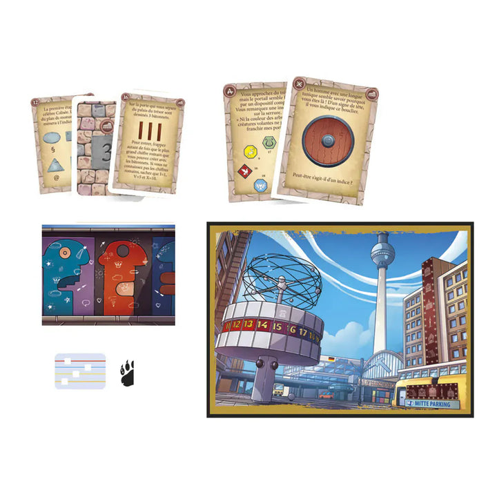 Escape game: Enquête à Berlin (FR) JEUX - Détective & évasion