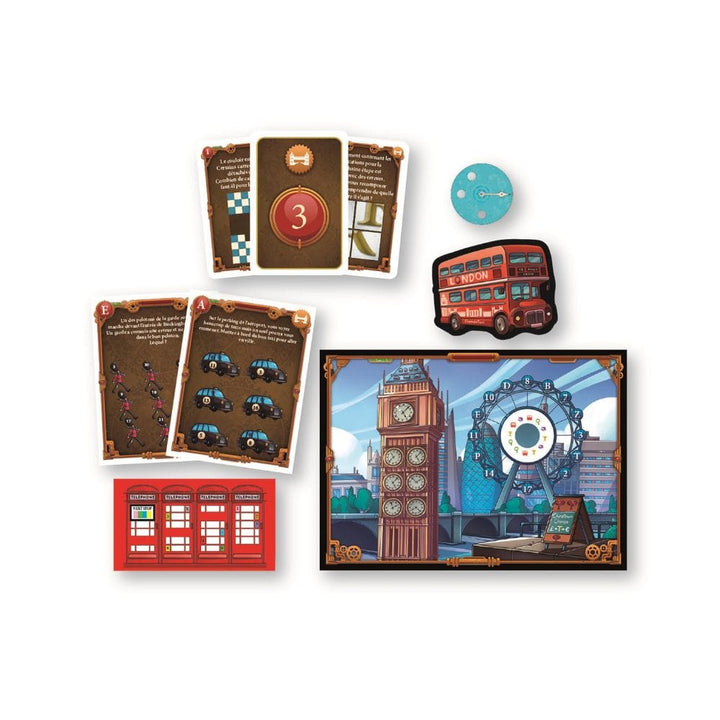 Escape game: Enquête à Londres (FR) JEUX - Détective & évasion