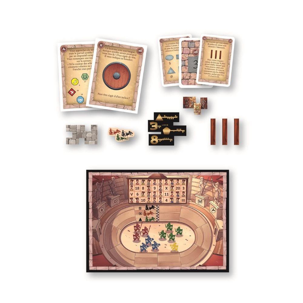 Escape game : Enquête à Rome (FR) JEUX - Détective & évasion