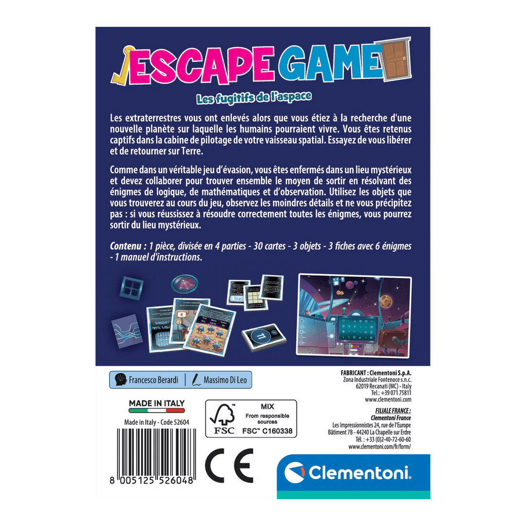 Escape Games - Espace (FR) JEUX - Famille
