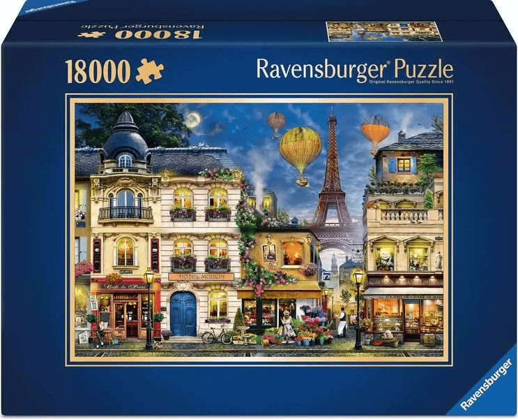 Evening Walk in Paris (18 000 pcs) CASSE-TÊTE - 10000morceauxplus