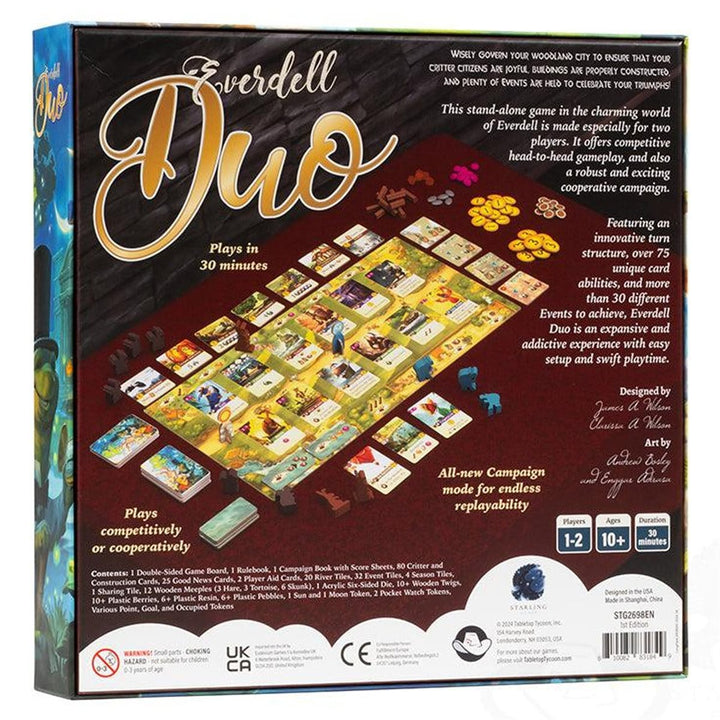 Everdell Duo (EN) JEUX - Deux joueurs