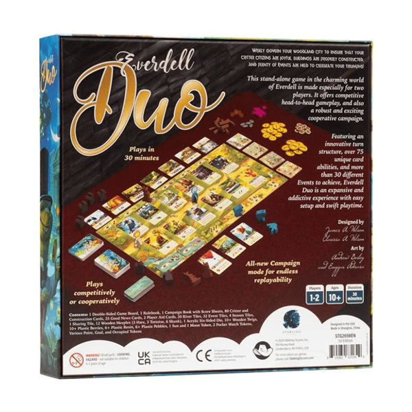 Everdell Duo (FR) JEUX - Deux joueurs
