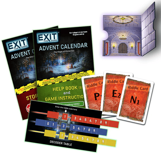 Exit: Advent Calendar - The Magic of Christmas (EN) JEUX - Détective &amp; évasion
