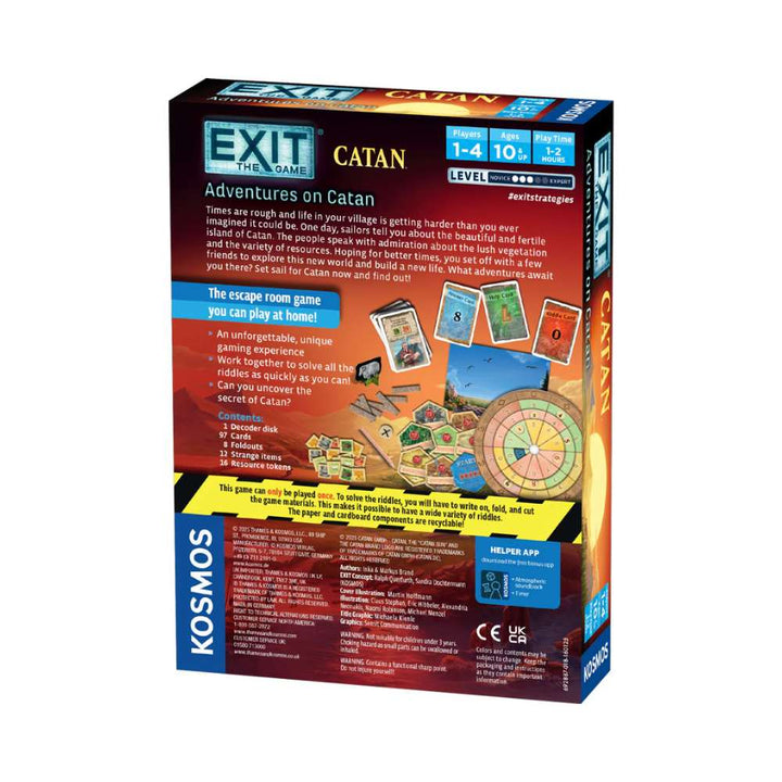 EXIT: Adventures On Catan (EN) JEUX - Détective & évasion