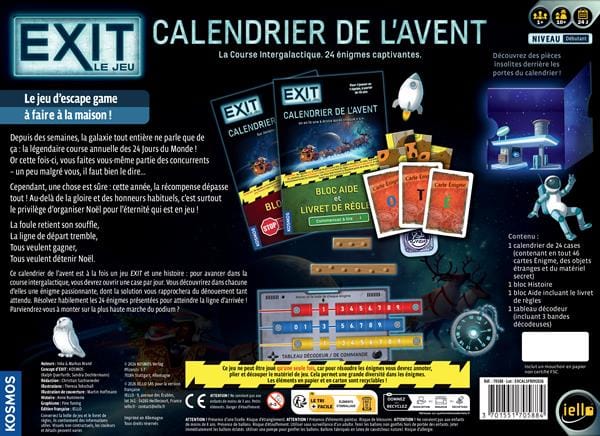 EXIT - Calendrier de l&