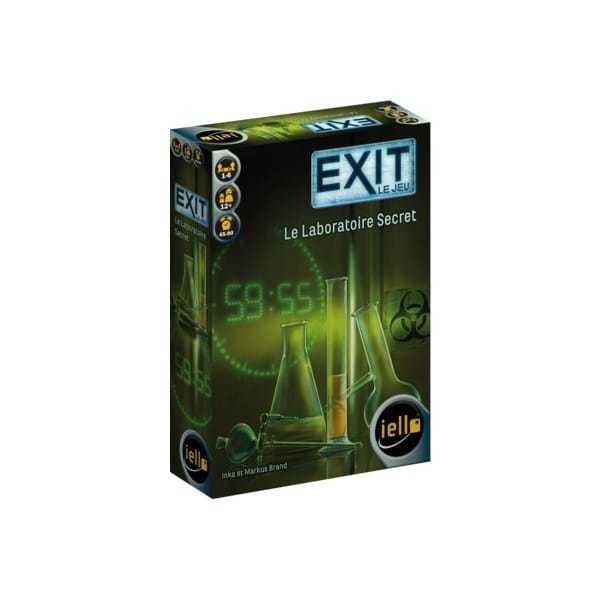 EXIT: Le laboratoire secret (FR) JEUX - Détective &amp; évasion