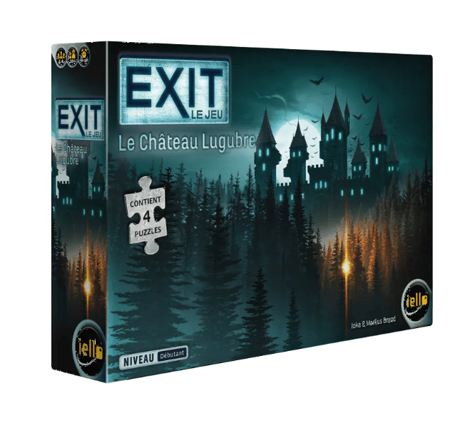 EXIT Puzzle - Le Chateau Lugubre (FR) JEUX - Détective & évasion