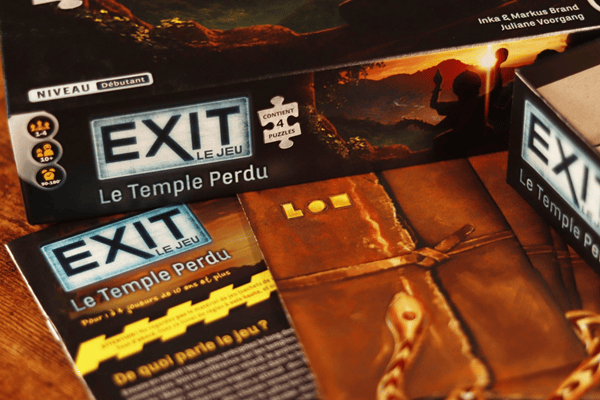 EXIT Puzzle - Le temple perdu (FR) JEUX - Détective & évasion