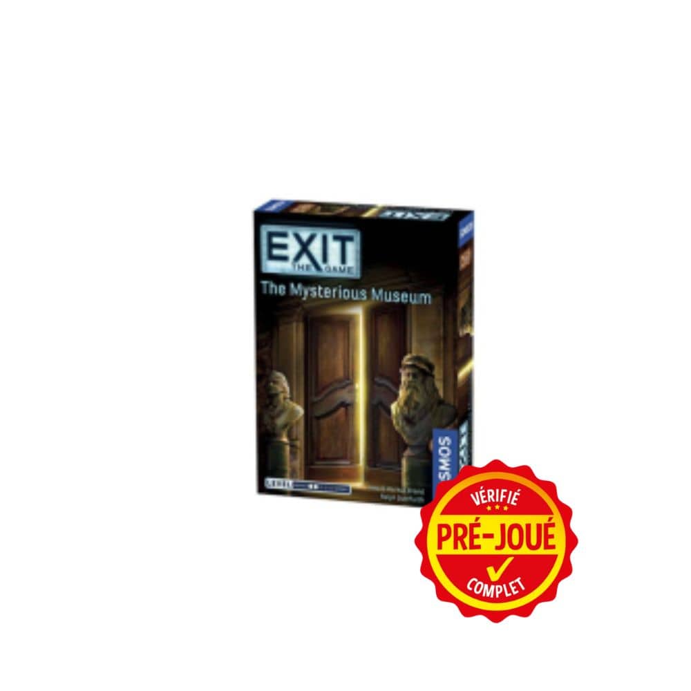 EXIT: The Mysterious Museum [pré-joué] (EN) BAZAR - Bazar - COOP