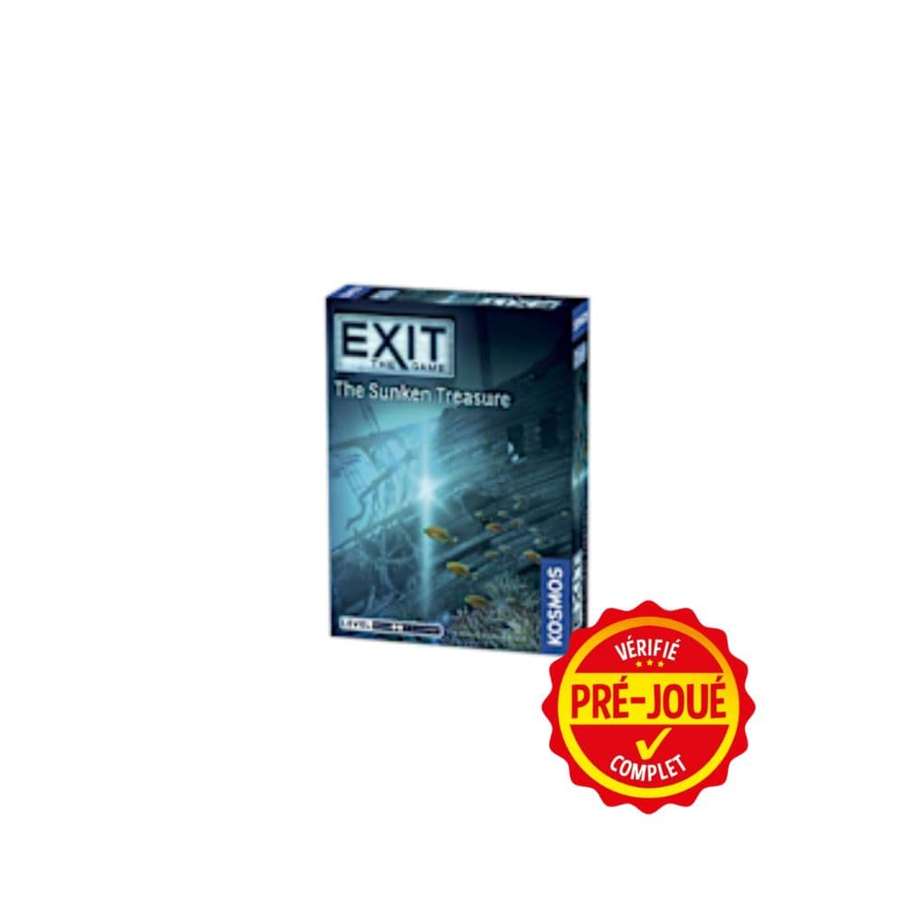 EXIT: The Sunken treasure [pré-joué] (EN) BAZAR - Bazar - COOP