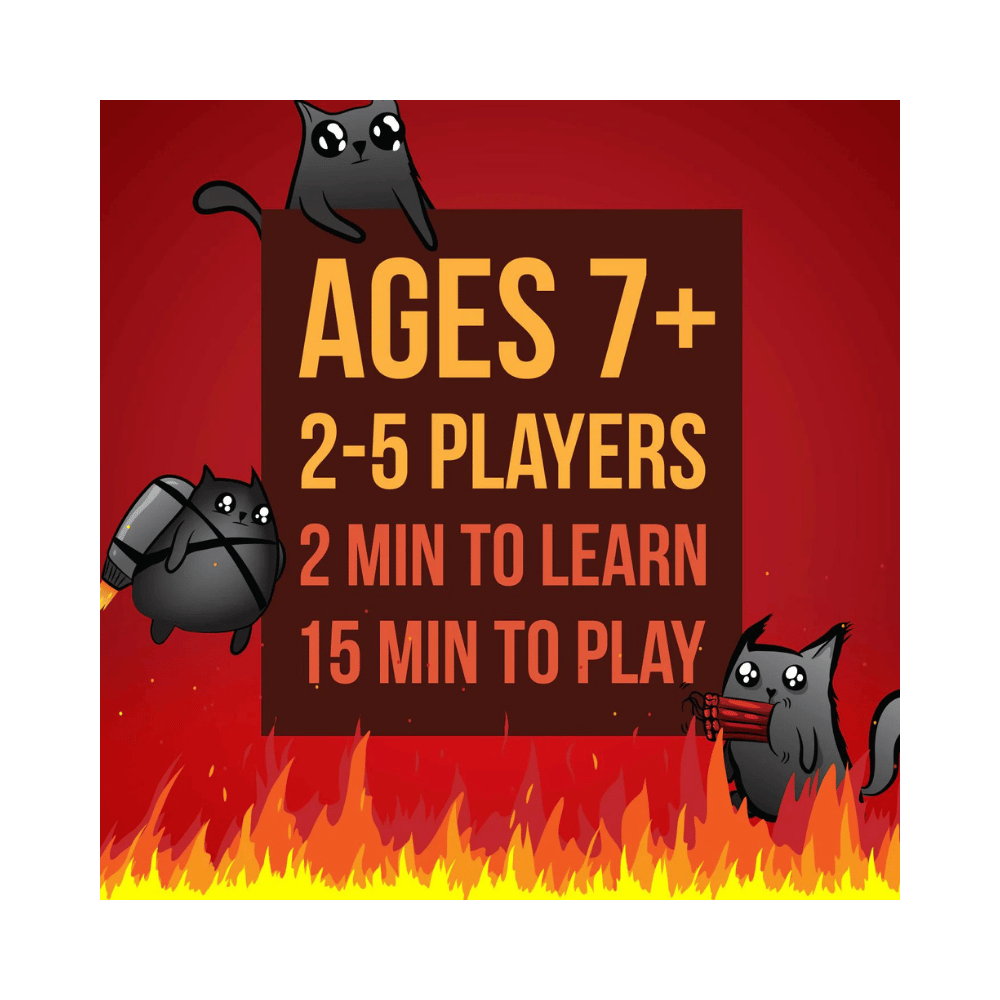 Exploding Kittens (EN) JEUX - Ambiance-Party