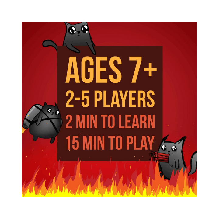 Exploding Kittens (EN) JEUX - Ambiance-Party