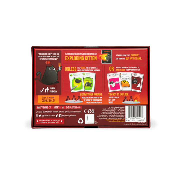 Exploding Kittens (EN) JEUX - Ambiance-Party
