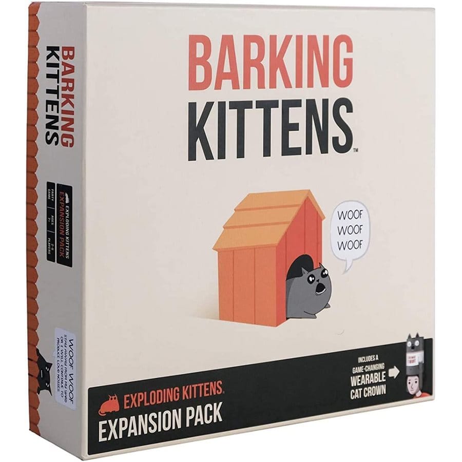 Exploding Kittens - Exp. Barking kittens (EN) JEUX - Ambiance-Party