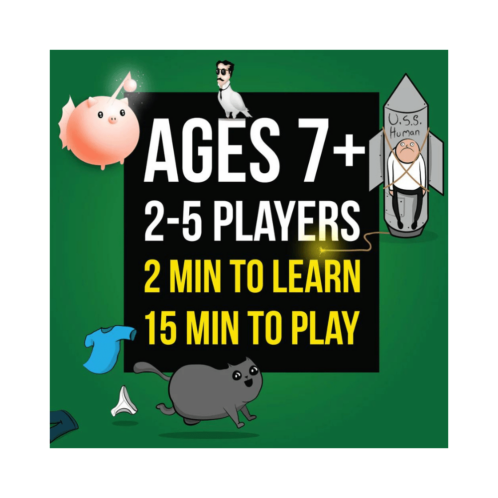 Exploding Kittens:  Streaking Kittens Exp. (EN) JEUX - Ambiance-Party