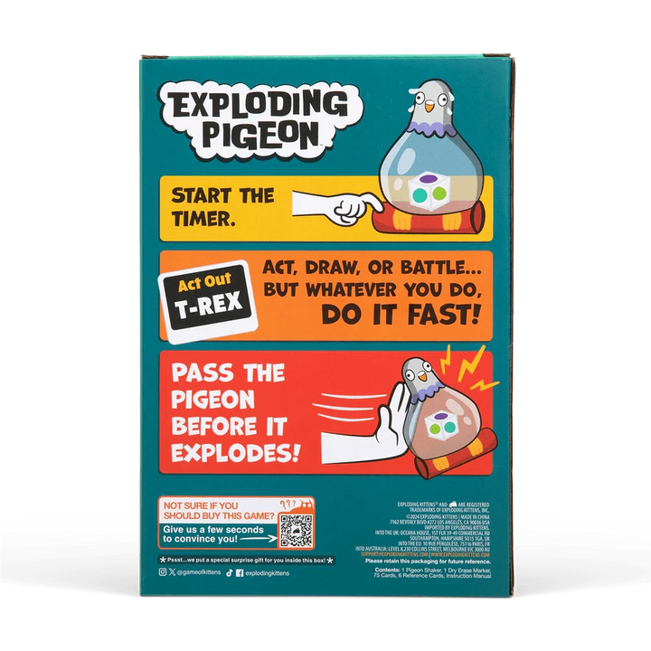 Exploding Pigeon (EN) JEUX - Famille