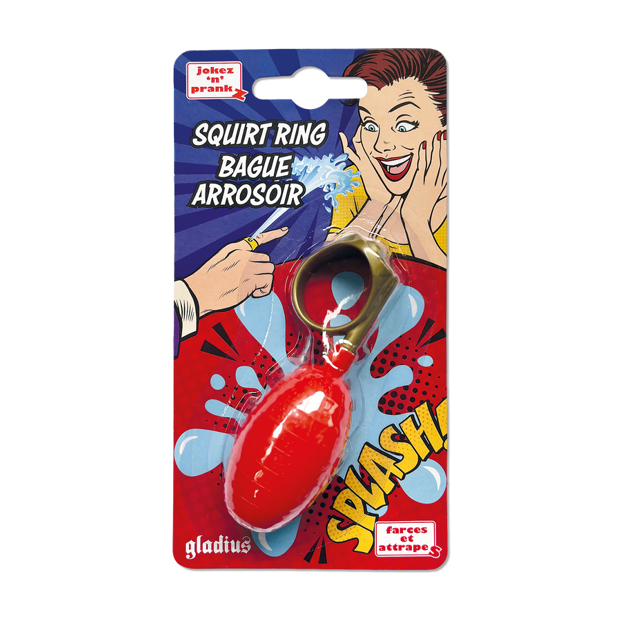 Bague arrosoir, farces et attrapes | Achat en ligne L'As des jeux 