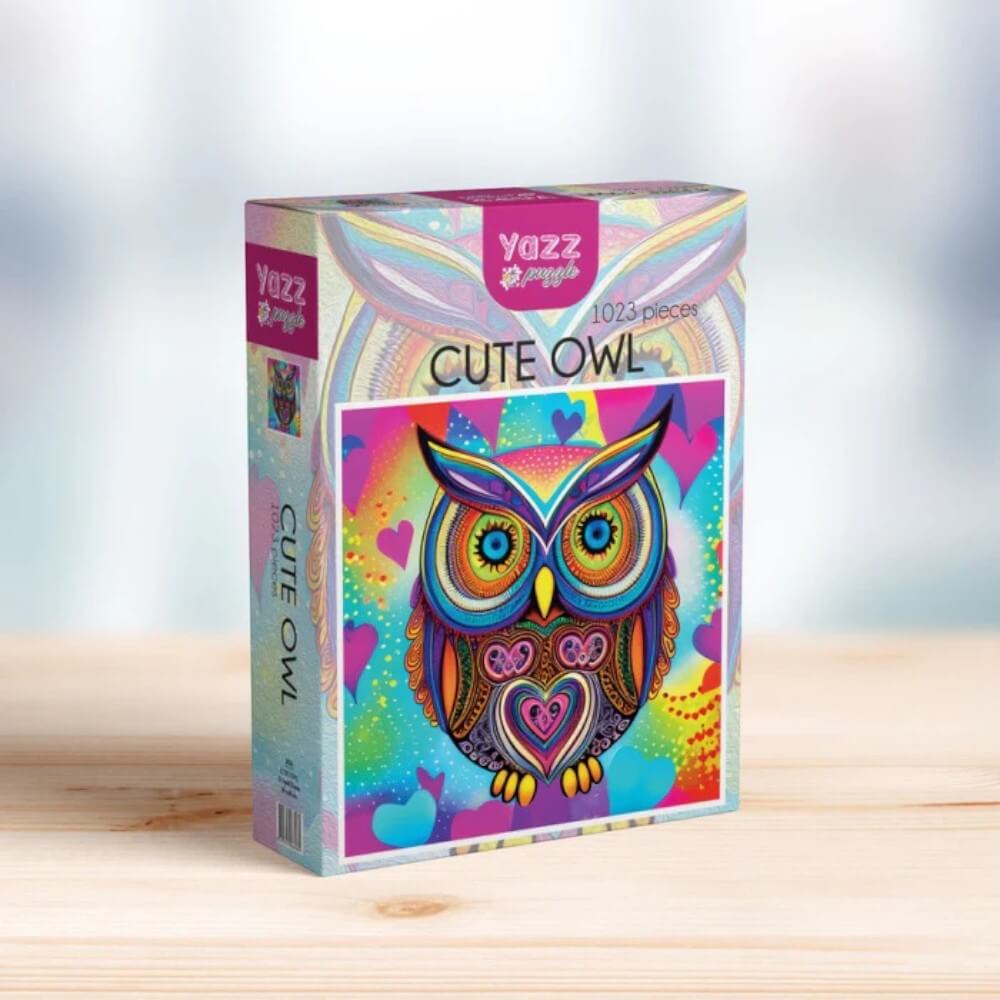 Cute Owl Yazz puzzle buy online | casse-tête Yazz achat en ligne
