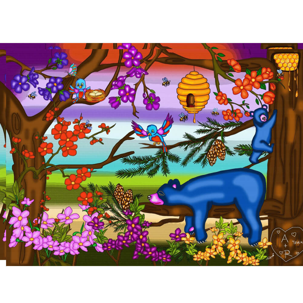 Petit bonheur sucré | The Bear Necessities (Puzzle 1000 pcs)