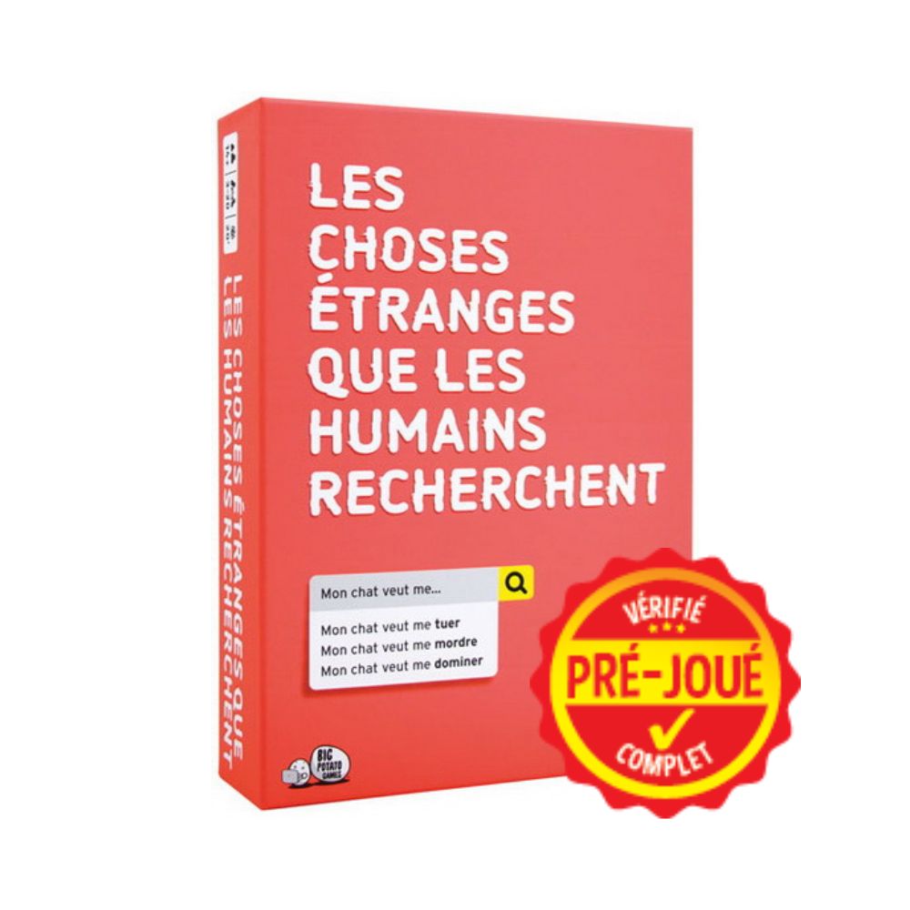 Les choses étranges que les humains recherchent (pré-joué) (FR)