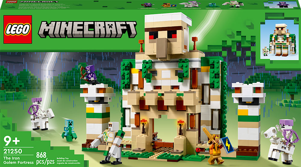 LEGO - Minecraft - La Forteresse du golem de fer (868 pcs)