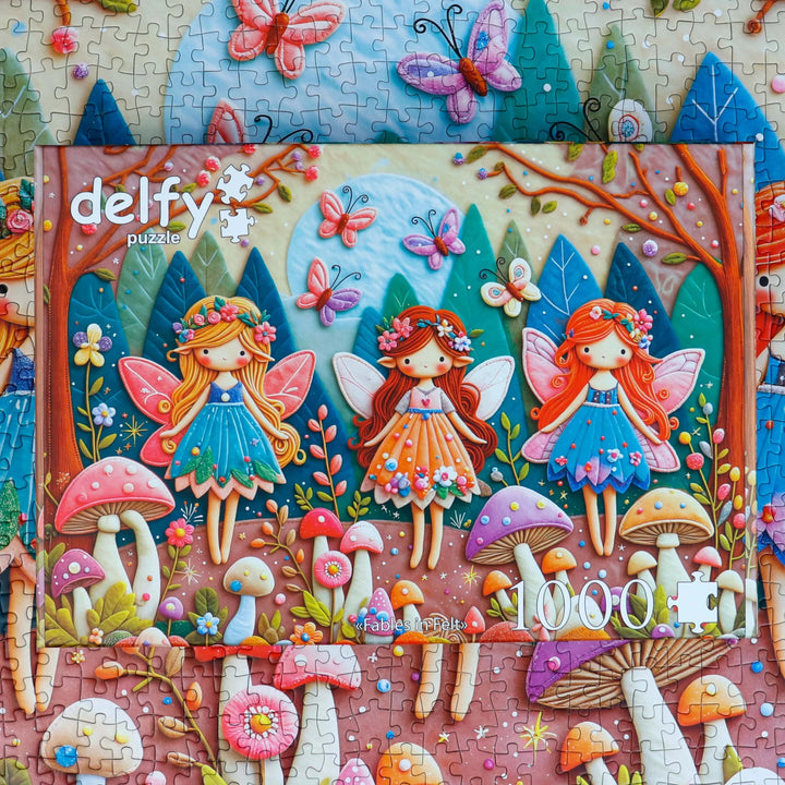 Fables in Felt (1000 pcs) CASSE-TÊTE 1000 morceaux