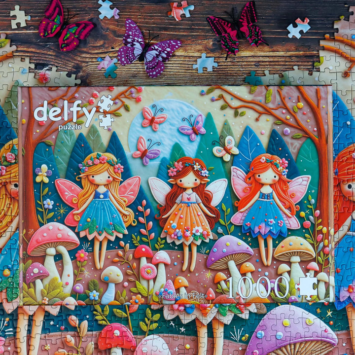 Fables in Felt (1000 pcs) CASSE-TÊTE 1000 morceaux