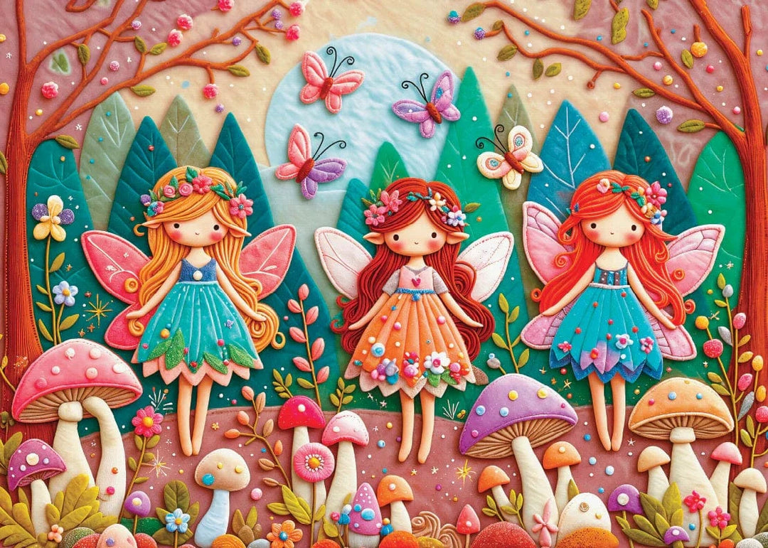 Fables in Felt (1000 pcs) CASSE-TÊTE 1000 morceaux