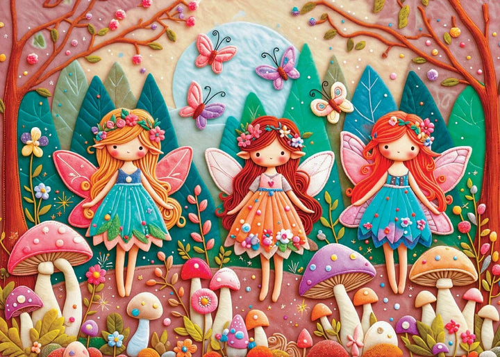 Fables in Felt (1000 pcs) CASSE-TÊTE 1000 morceaux