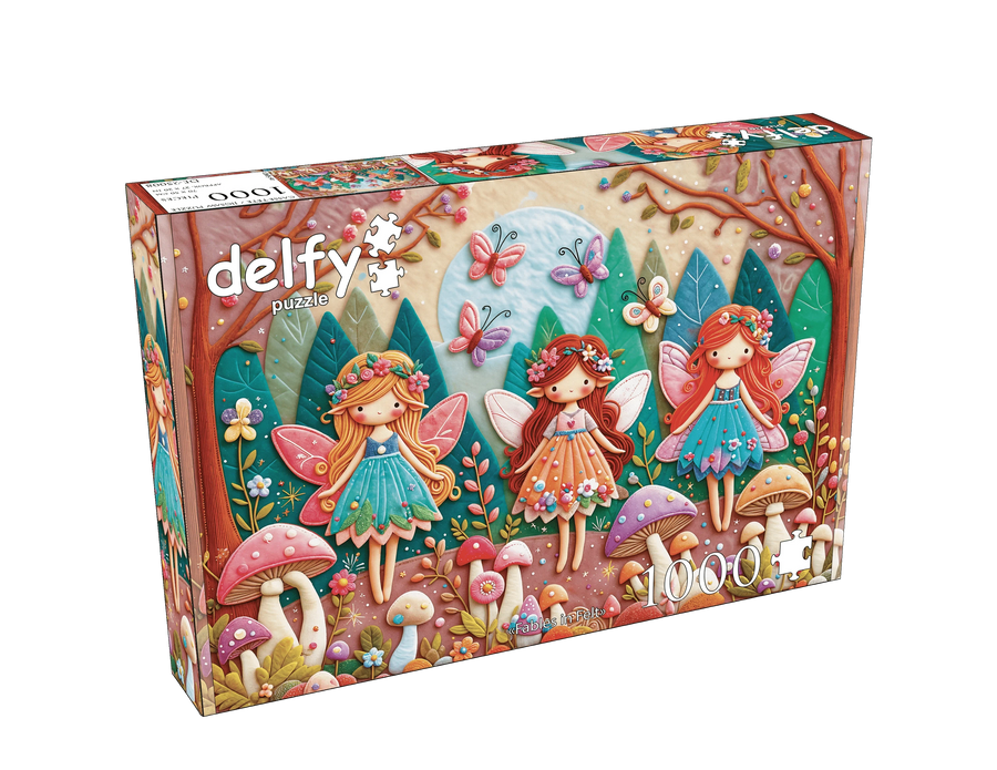 Fables in Felt (1000 pcs) CASSE-TÊTE 1000 morceaux