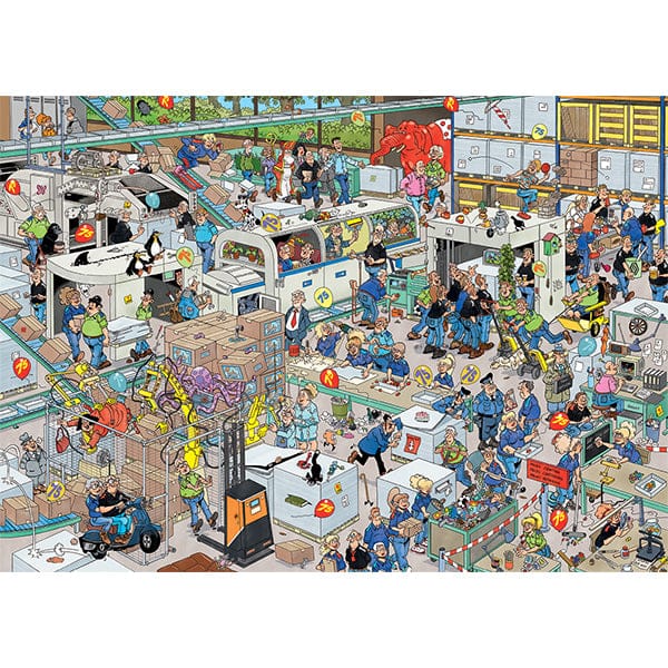 Fabrique de Puzzles, JvH (1000 mcx) CASSE-TÊTE - 1000 morceaux