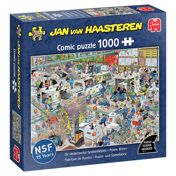 Fabrique de Puzzles, JvH (1000 mcx) CASSE-TÊTE - 1000 morceaux