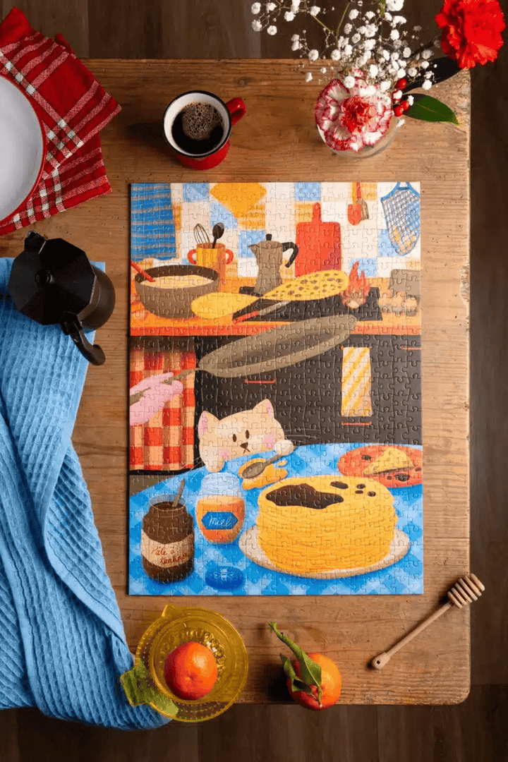 Faites des Crêpes (500 pcs) CASSE-TÊTE - 400 - 550 morceaux