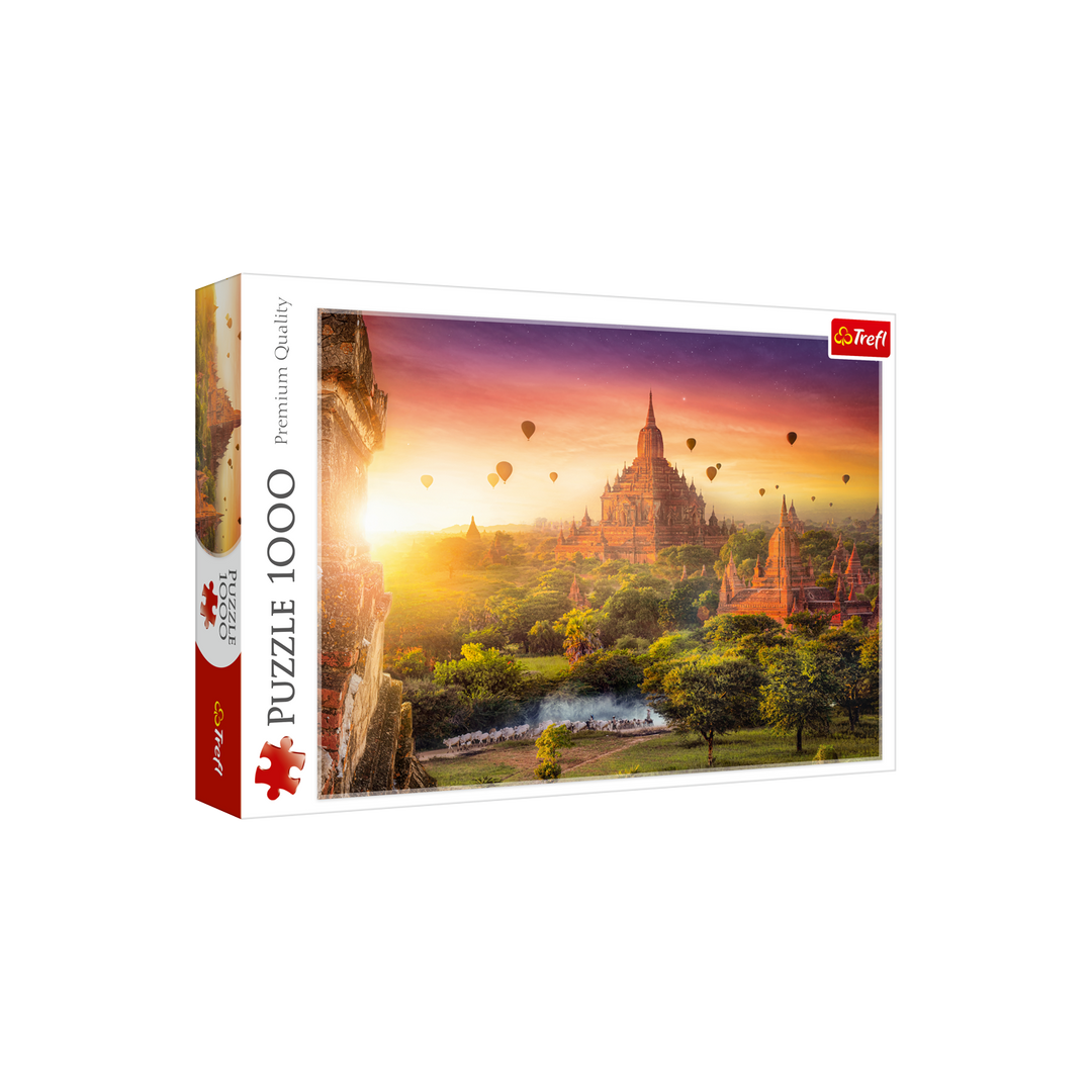 Puzzle 1000: Les temples de Bagan, Birmanie