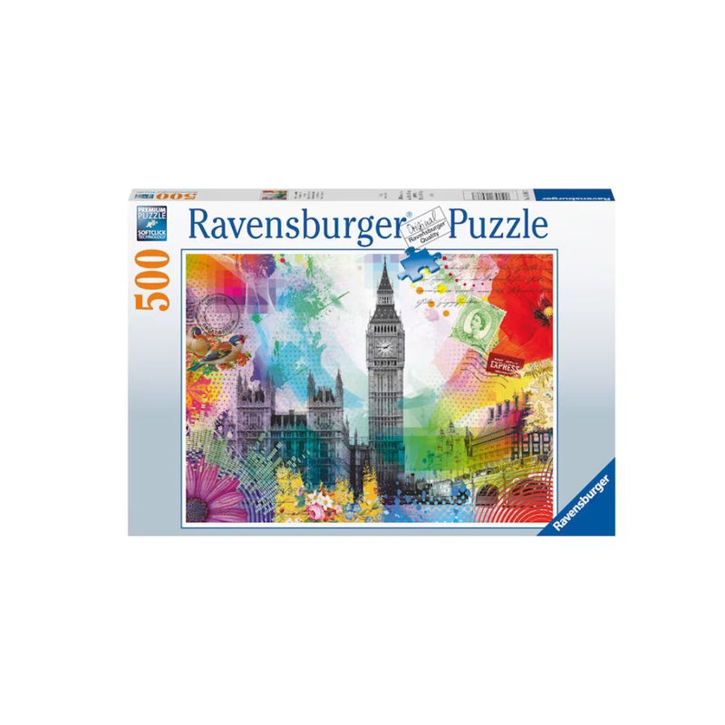 Puzzle 500: London Postcard