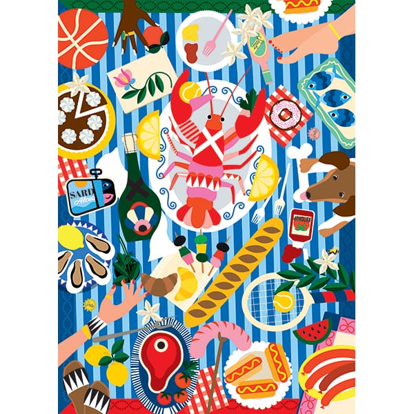 Festin côtier,Alice Hoffmann (1000 pcs) CASSE-TÊTE - 1000 morceaux
