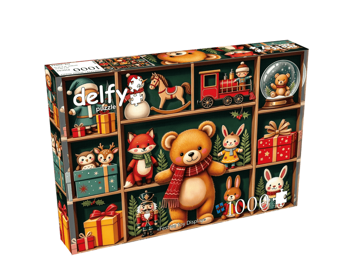 Festive Toy Display (1000pcs) CASSE-TÊTE - 1000 morceaux