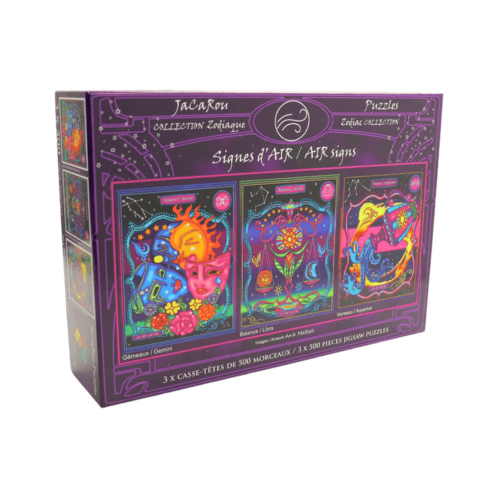 Signes d'air | Air Signs | Casse-tête JaCaRou Puzzle | Achat en ligne
