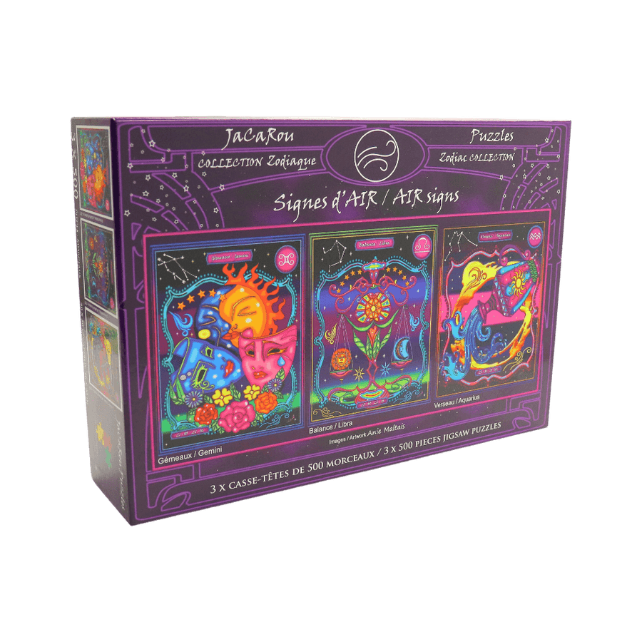 Signes d'air | Air Signs | Casse-tête JaCaRou Puzzle | Achat en ligne