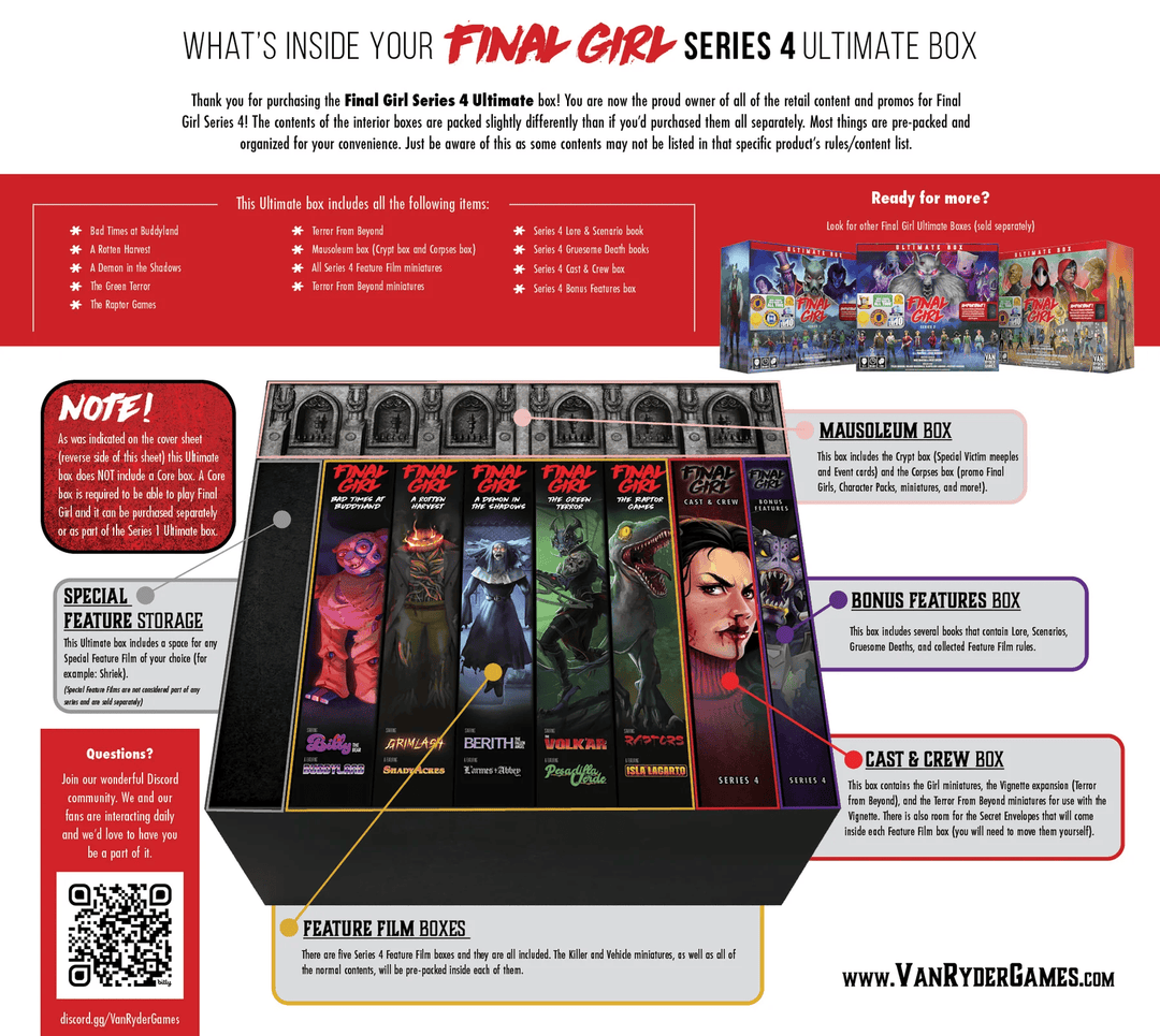 FINAL GIRL S4 Ultimate Box (EN) JEUX - Solo