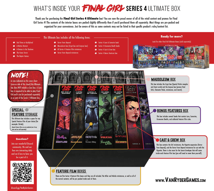 FINAL GIRL S4 Ultimate Box (EN) JEUX - Solo