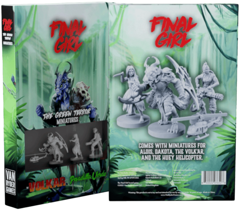 Final Girl: The Green Terror - Miniatures (EN) JEUX - Solo
