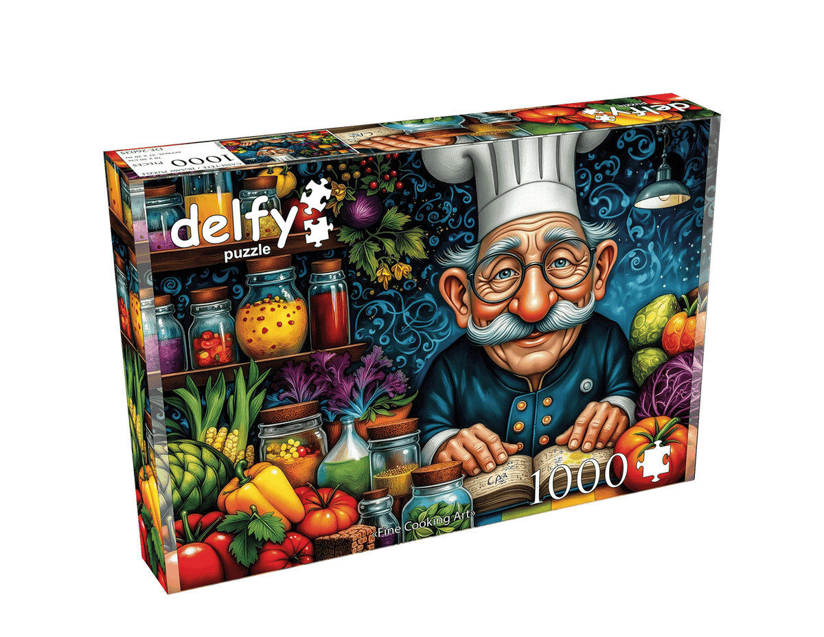 Fine Cooking Art (1000pcs) CASSE-TÊTE - 1000 morceaux