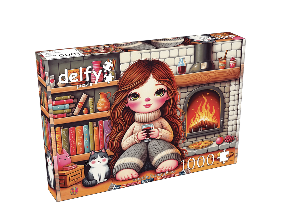 Fireside Evening Bliss (1000 pcs) CASSE-TÊTE & - 1000 morceaux