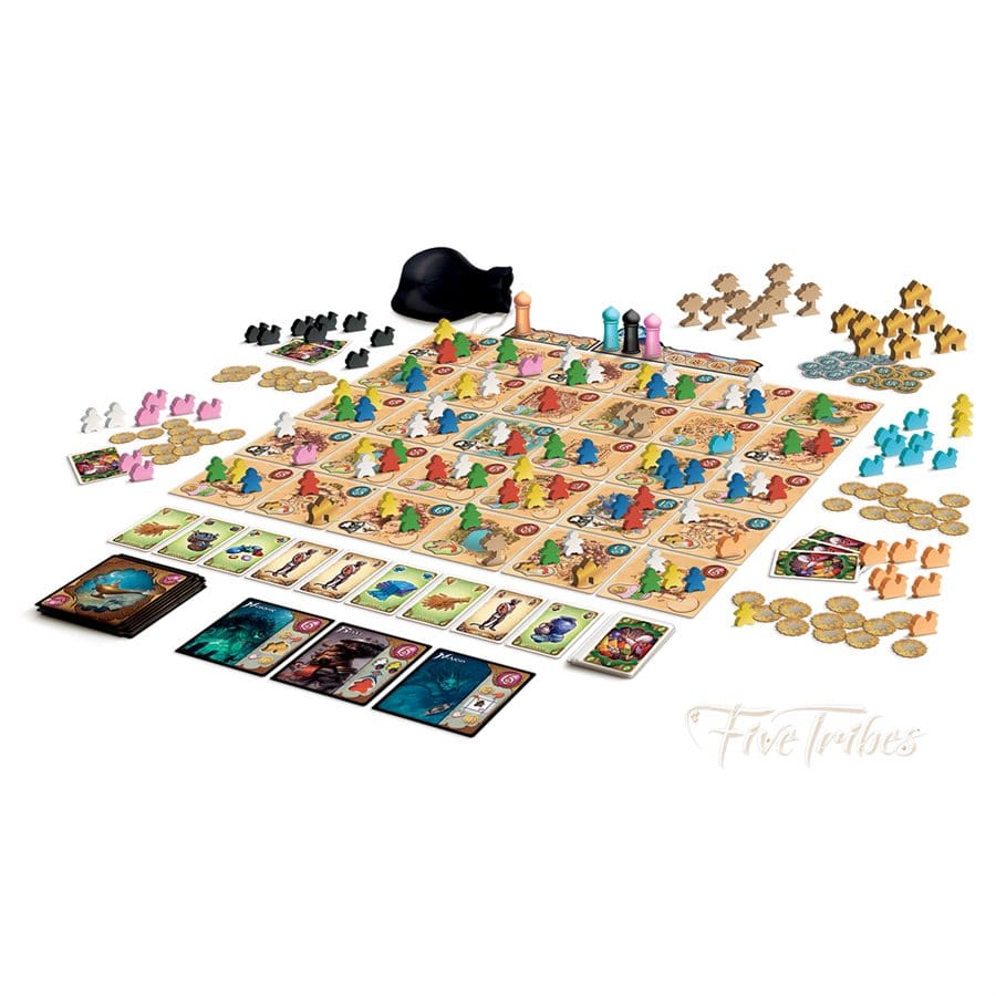 Five Tribes: Les Djinns de Naqala (FR) JEUX - Stratégie - Stratégie intermédiaire